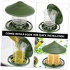 GRIRIW Automatic Wild Bird Feeder with Hook Durable Outdoor Hanging