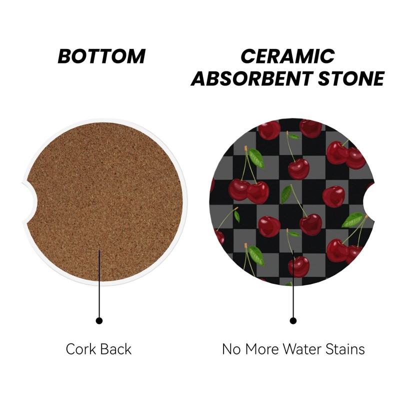 Red Cherry Steering Wheel Cover Car Accessories