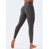 YEOREO Hidden Butt Scrunch Womens Workout Leggings Butt Lifting 25"