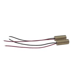 Qlasers Red Laser Module 650nm 1mw Laser Module DC3V Class 2 (9*20mm Red Dot)