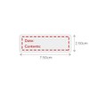300 Pcs 1 x 3 Inch Removable Food Date Labels