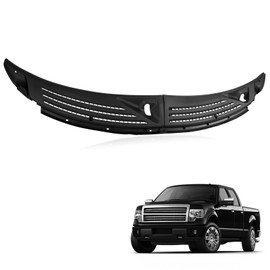 Windshield Wiper Cowl Panel Grille Compatible with Ford F150 2009-2014 Front Window Cover Insert Panel Replace BL3Z-15022A69-A BL3Z-15022A68-A