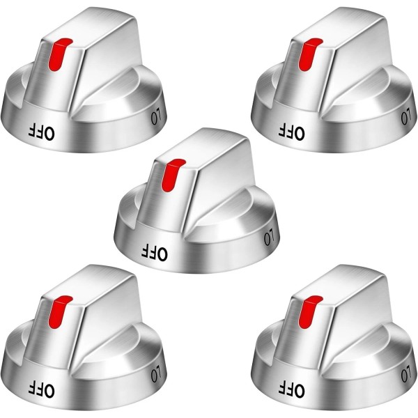 LONGADS DG64-00473A Top Burner Control Dial Knob Range Oven Replacement