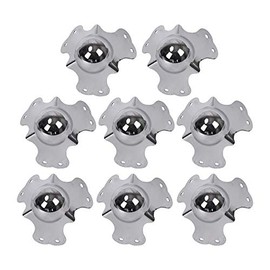 Sound Town 8-pack Large Ball Corner Edge Protector for Flight Case, Cabinet (ST-RHW-07)