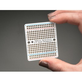 Adafruit Perma-Proto Quarter-sized Breadboard PCB - 3 Pack! [ADA589]