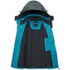 Diamond Candy Women's Waterproof Rain Jacket with Hood Lightweight Outdoors