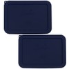 Sophico 6 Cup Rectangle Silicone Storage Cover Lids Replacement for