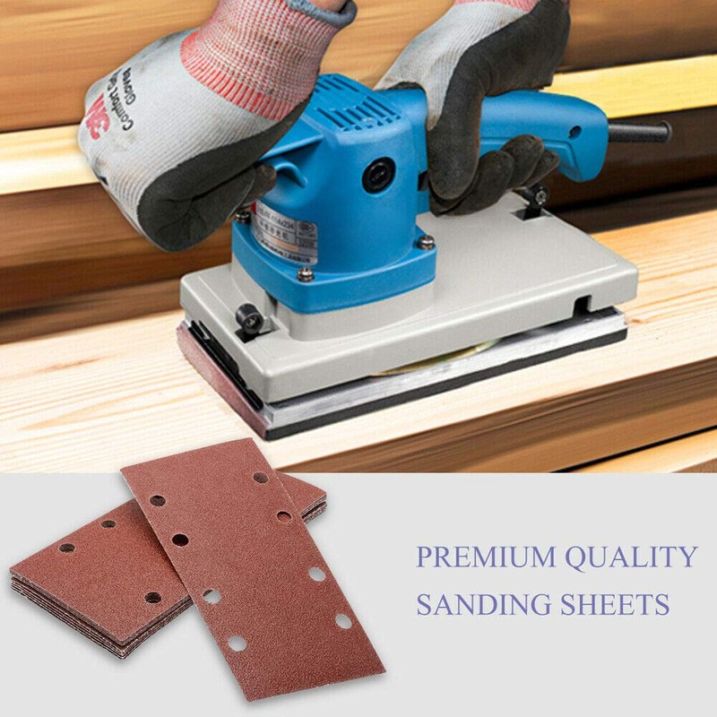 Abrasive Paper Sheets, Vogueing Tool Sanding Sheets Punched Hook and