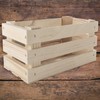 Small Rectangular Wooden Display Crate | 23.5 x 12 x