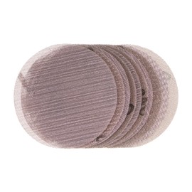 sourcing map 10pcs Mesh Sanding Discs 5 Inch Hook and Loop Sanding Net 240 Grits Dust Free Abrasive Pads for Car Wood Drywall Metal Polishing & Grinding