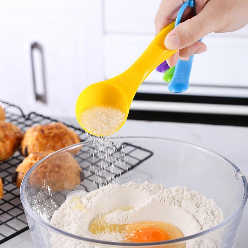 10 Pcs Mini Measuring Spoons Set Premium Stainless Steel Measuring