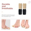 LALAFINA Toe Sleeves Gel Lining Toe Protective Covers for Sports