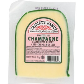 Yancey's Fancy, Finger Lakes Champagne Cheddar Cheese, 7.6 oz. (4 pack)