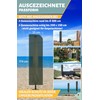 Menz Parasol Protective Cover – Weatherproof Protective Cover for Umbrella,