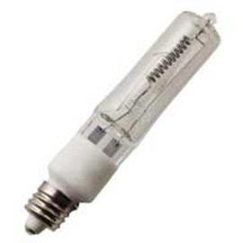 4 Qty. Halco 130V 50W T4 E11 Prism Q50CL/MC 50w 130v Halogen Clear Lamp Bulb