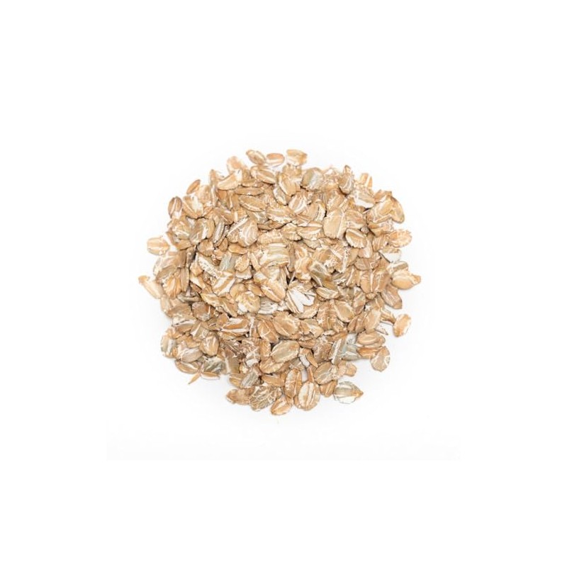 Rolled Rye Flakes, Non-GMO, Breakfast Cereal, Whole Grain, Crunchy Texture,