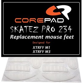 Corepad Skatez PRO XTRFY M1 RGB/XTRFY M3 RGB Mouse Sole, 2 Sets