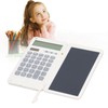 Calculator Handwriting Board Foldable Portable 12 Digits Display Scientific Electronic