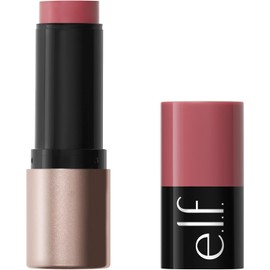 E.l.f. Soft Glam Cream Blush Stick, Rubor en Crema, Tono Malva Apagado, con Manteca de Karité, Vegano, Libre de Crueldad, Acabado Satinado Natural