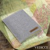 Vedicci Porta Pasaporte para Viaje de Tela. Cartera para pasaporte