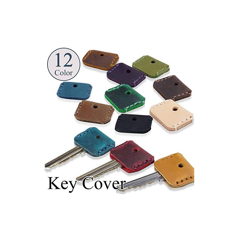 prendre PR-W010-K Key Cover, Key Cover, Key Cap, Genuine Leather,