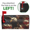 Mailbox Covers Magnetic Standard Size,18"x21" American Eagle with Flag Spring