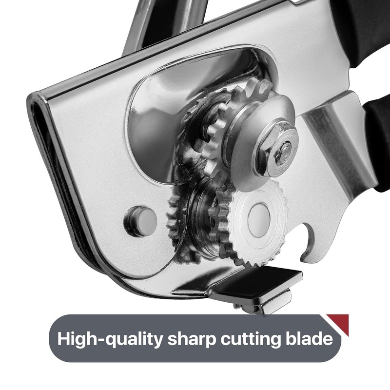 Commercial Can Opener, UHIYEE Hand Crank Can Opener Manual Heavy