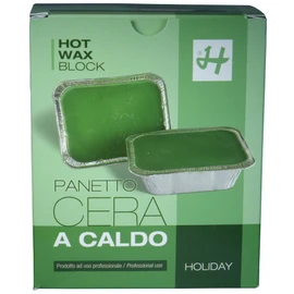 Warm Wax Holiday Classic Green – 1kg – Hair Removal Waxing Without Non-Woven Stripes