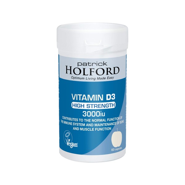 Patrick Holford Vitamin D3 High Strength 3000iu