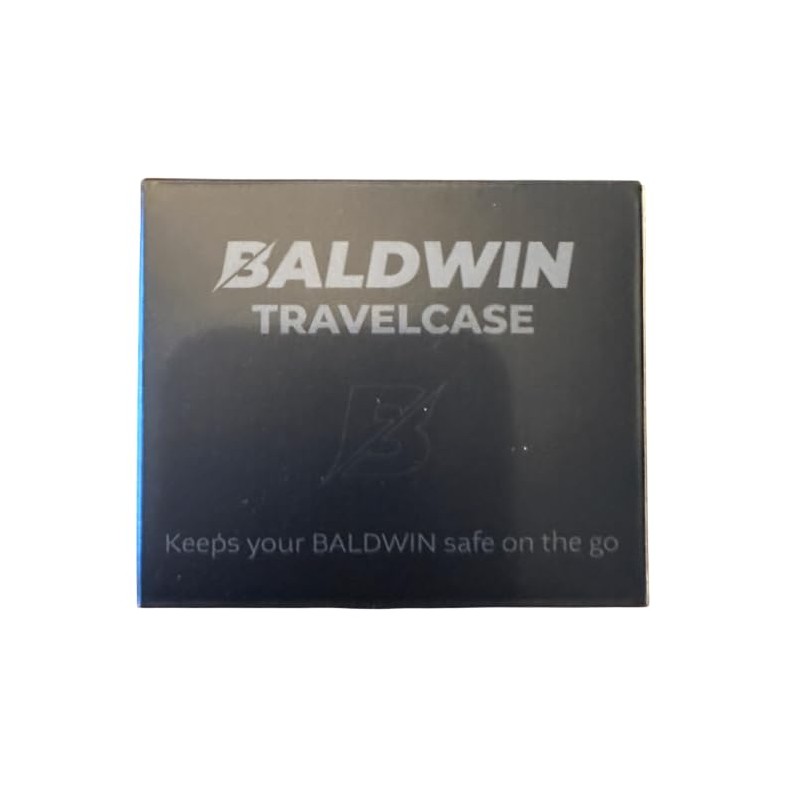 BALDWIN Travelcase - Bald Razor Hard Case with Zipper -