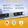 9FT Heat Tape for Water Pipes, -40°F Deicing Heat Tape,Thermostat