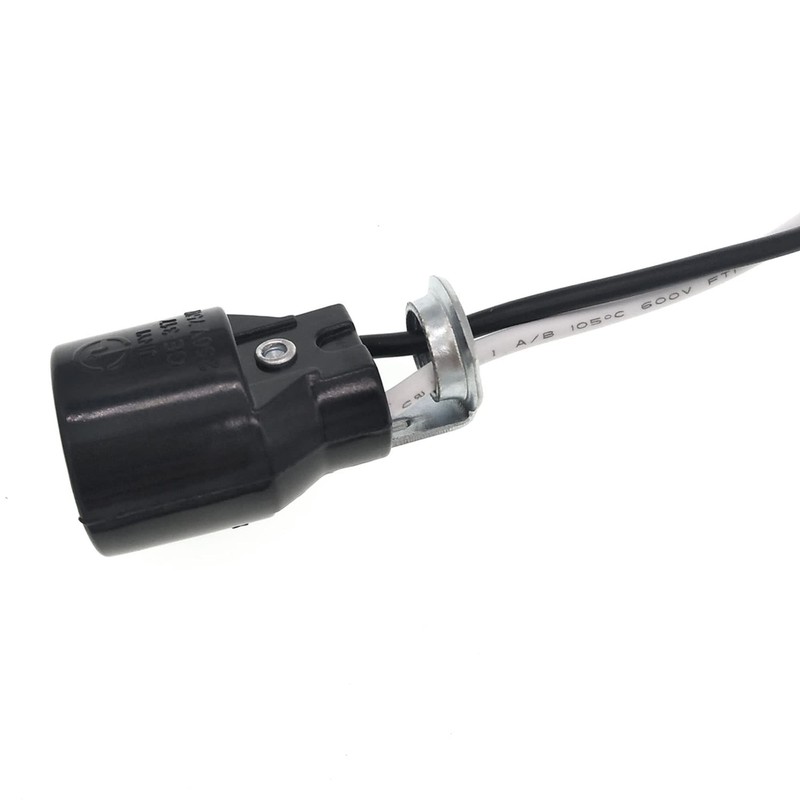 E17 Intermediate Base Lamp Holder,TWDRTDD US Standard Keyless Phenolic Socket