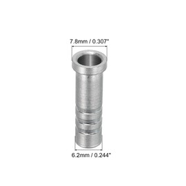 PATIKIL Arrow Inserts 0.244 Inch Diameter 6.2 mm 0.307 Inch 7.8 mm 24 Pack Aluminium Shaft Adapter for Archery