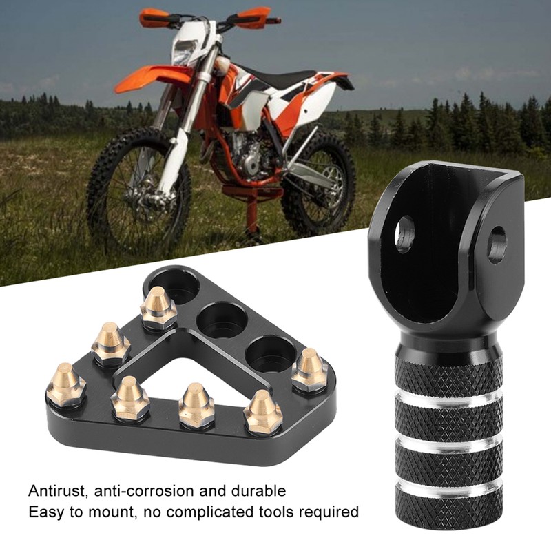 Gear Shift Lever Tip Rear Brake Pedal Step Tip Set