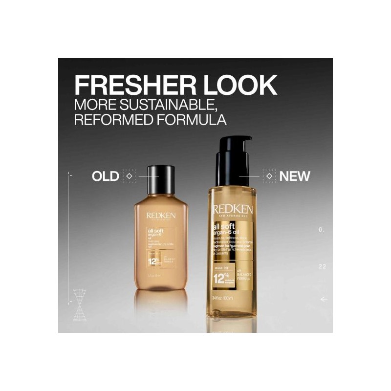 Redken All Soft Argain-6 Oil 100ml