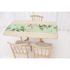 LOZULO Modern Spring Van Gogh Rose Table Runner, Summer Seasonal