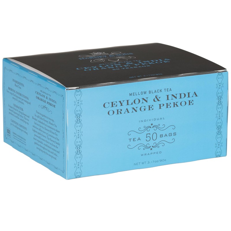 Harney & Sons Orange Pekoe Tea, 50 ct teabag box