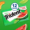 Trident Watermelon Twist Sugar-Free Chewing Gum, 12 Packs of 14
