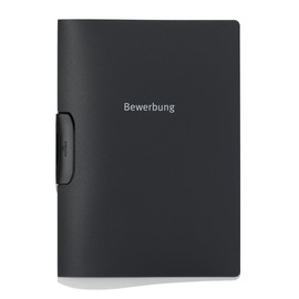 Durable Duraswing 228957 Job Application Folder for 30 Sheets A4 - Charcoal Grey (Pack of 5)