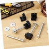 FELTECHELECTR 4 Pcs Aluminum Alloy Truck Tool Box Clamps J