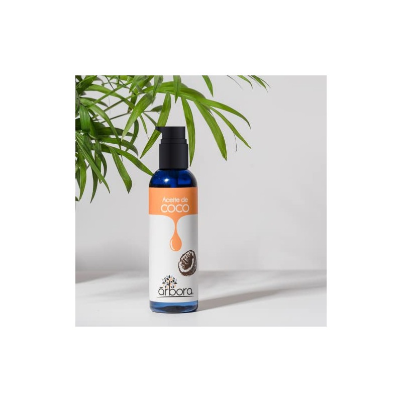 Árbora Aceite de Coco puro para piel cabello y uñas