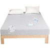 Aooka Naturally Sourced Fitted Sheet, 5-Side Waterproof, Absorbent, Quick Drying,