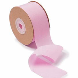 Ligtmor Gift Ribbon Wedding Ribbon Decorative Ribbon 3.8 cm x 23 m Chiffon Ribbon Bows Fabric Ribbon - Light Pink
