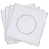 BANCHELLE Fuse Beads Boards Plastic PegBoards Large Clear for 5