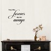 Vinyl Wall Quotes Stickers You Will Forever Be My Alway