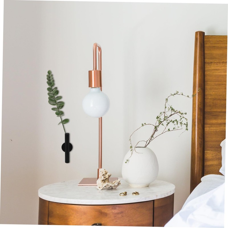 ABOOFAN Wall Mounted Metal Hanging Plant Holder Single Stem Vase