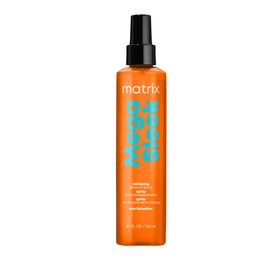 Matrix Mega Sleek Iron Smoother Defrizzing Leave-In Spray - Heat Protectant, Lasting Smoothness, & Anti-Frizz, For All Hair Types, With Shea Butter, 8.5 Fl Oz | MATRIX