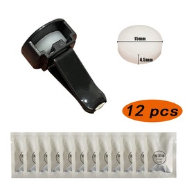 12 Pack Car Air Vent Clip Freshener Refills Solid Fragrance Replacement Pads,Stock Up on Our Solid Fragrance Replacement Pads for Your Car Vent Clip Air Freshener and Enjoy Fragrance on Your Daily Drives(Ocean)