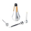 Trumpet Mouthpiece Mute Set 3C 5C 7C Practice Silencer Combination