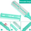 Maitys 3 Pcs Haircut Razor Comb Hair Cutting Comb with